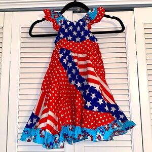 Jelly the Pug Size 2T 4th of July Dress!